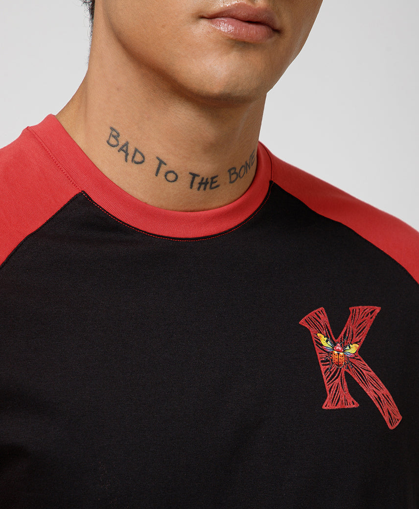 Kickers Men Black T-Shirts