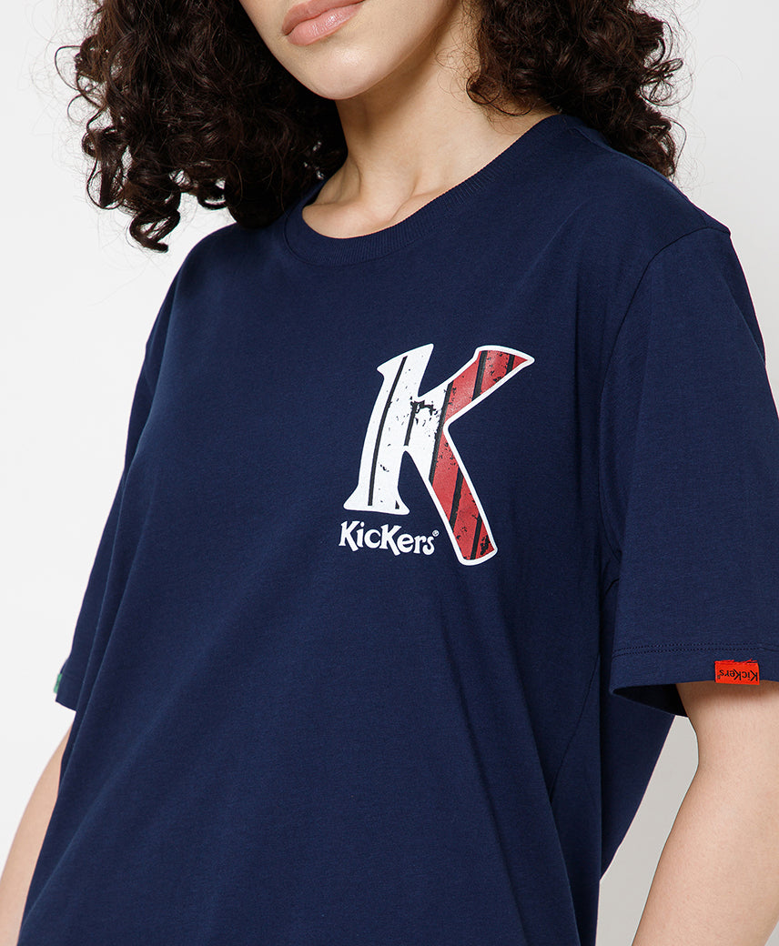 Kickers Navy Unisex T-Shirt