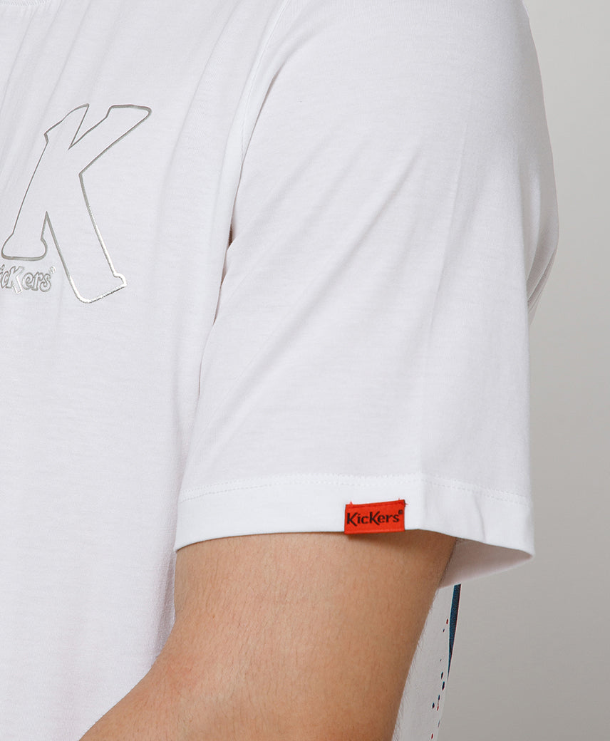 Kickers WHITE Men T-Shirts