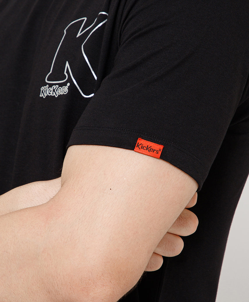 Kickers BLACK Men T-Shirts