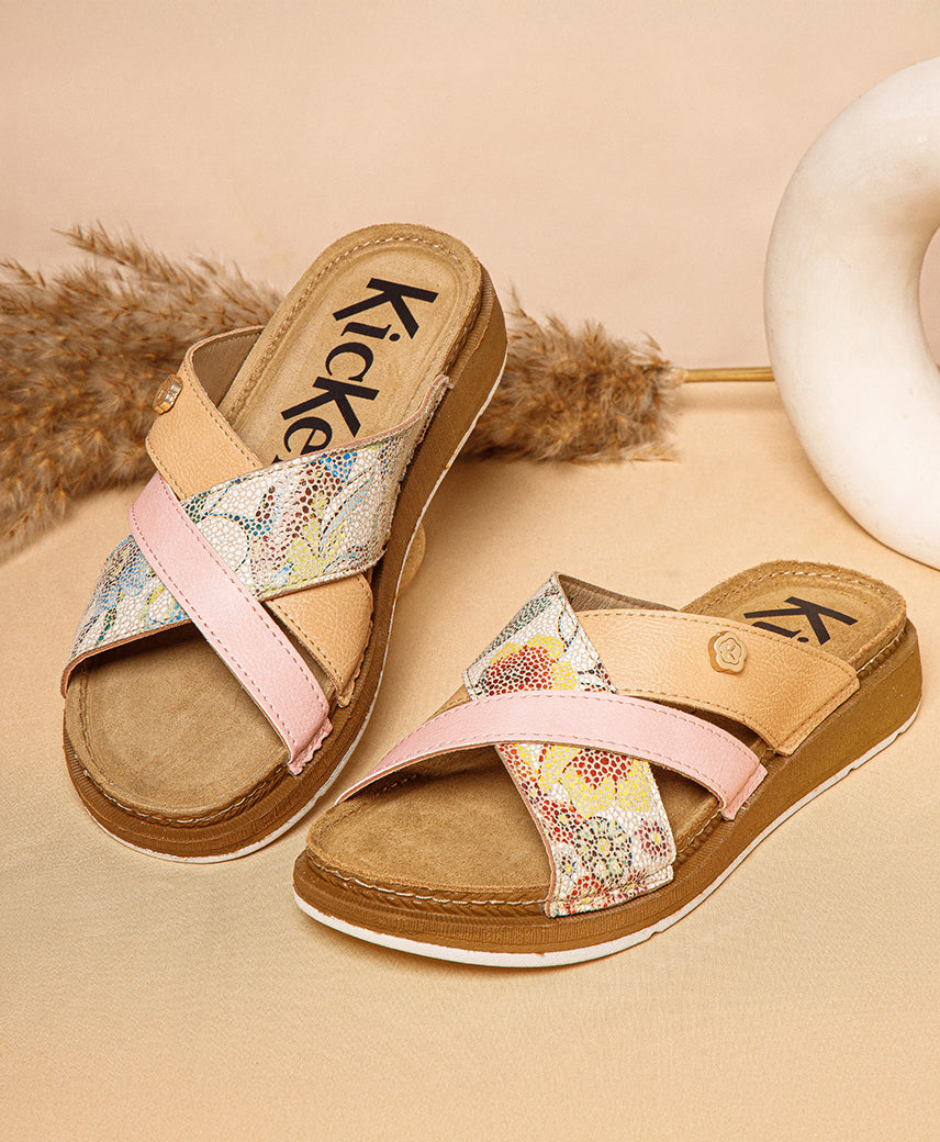 Kickers KICK RIGEL Women Beige Sandal