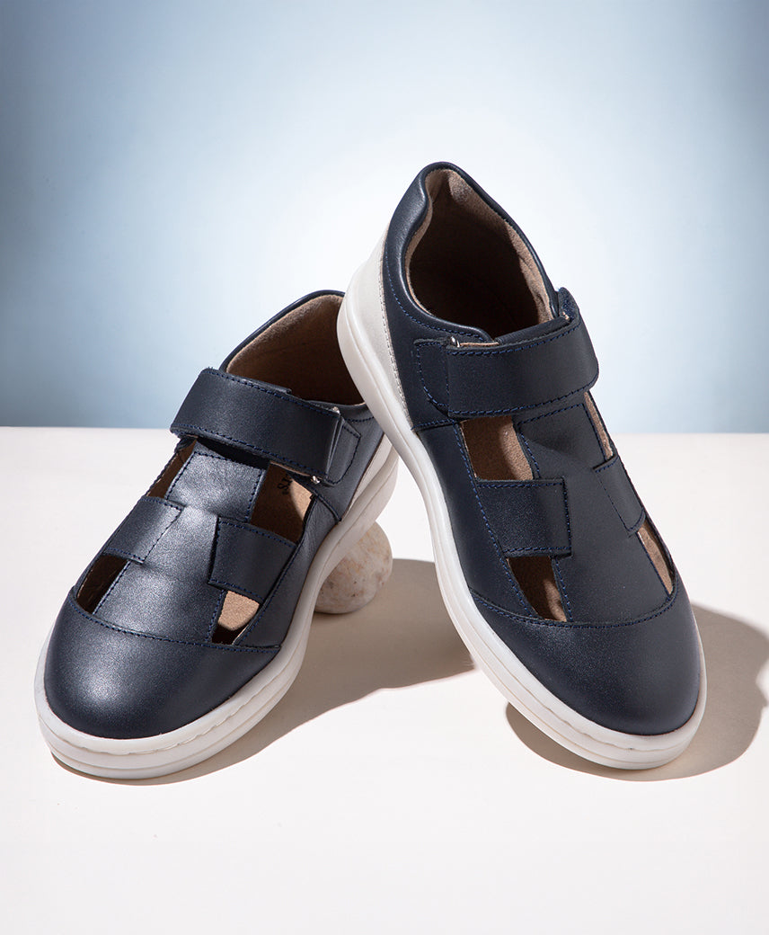 KICK BLOOM NAVY Kids Unisex Outdoor Shoe