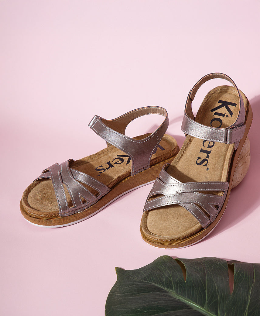 KICK RUZO GUNMETAL WOMEN Sandal
