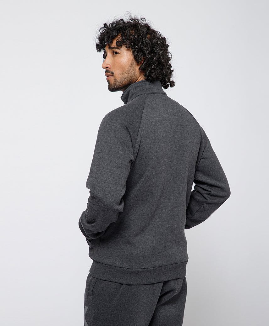 Kickers Men Dark Grey Full Sleeve Sweatshirt