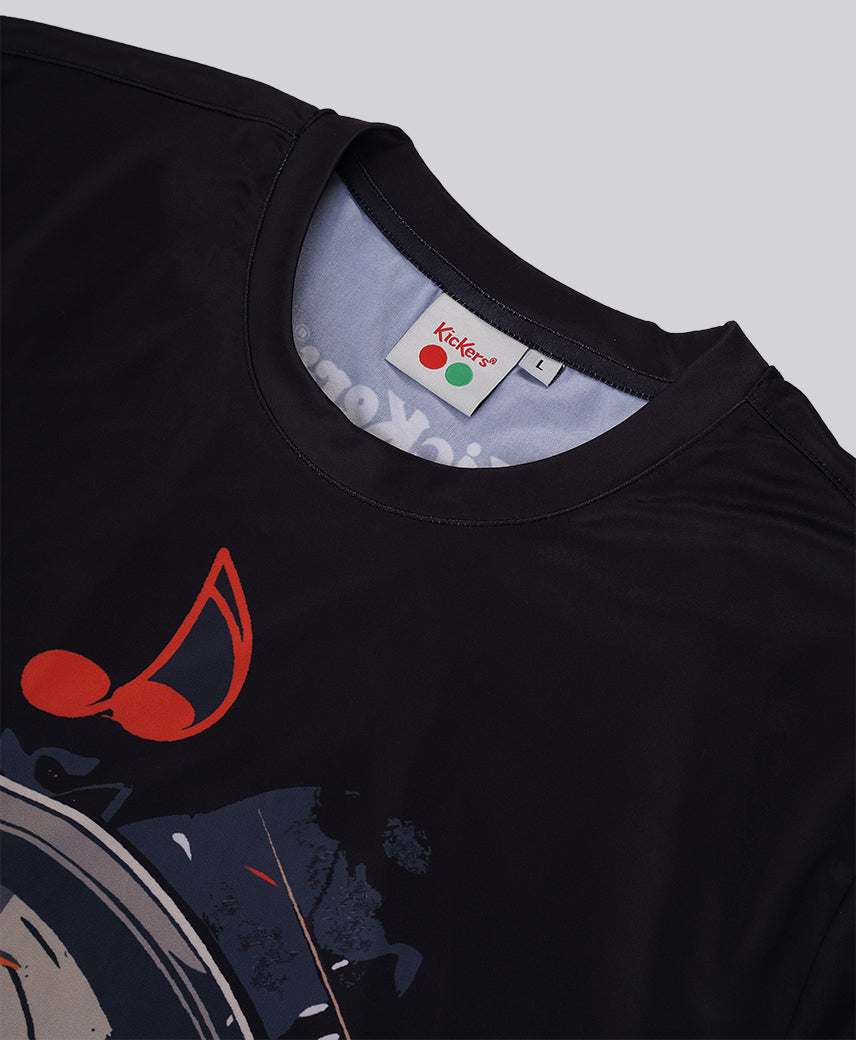 Kickers Black Men T-Shirts