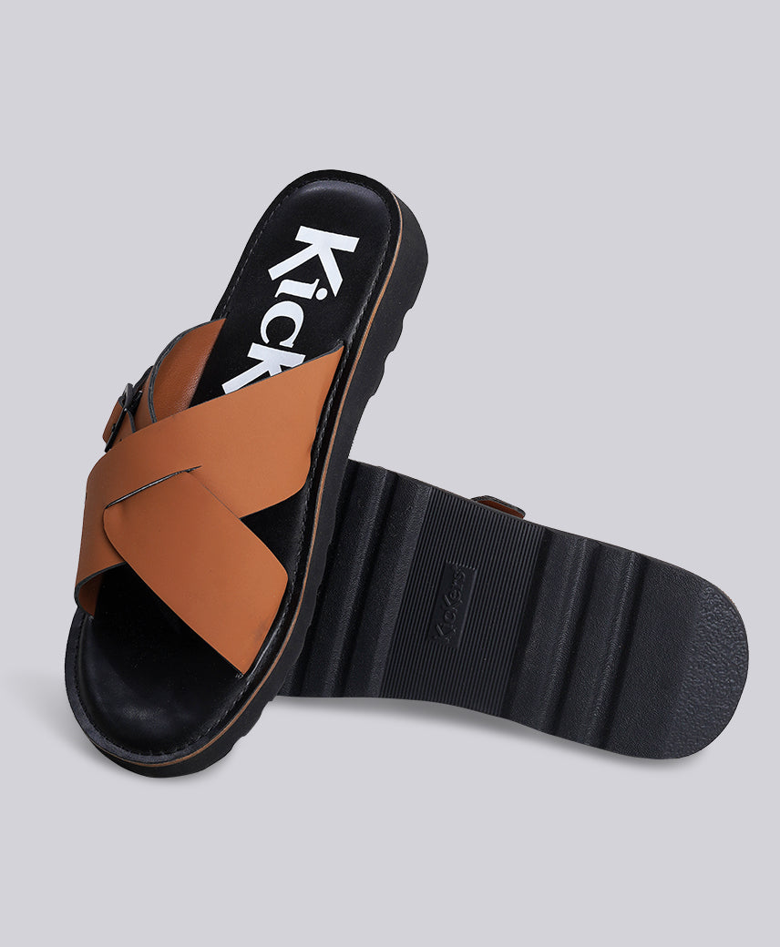 Kickers KICK NEOL Camel Men Sandal