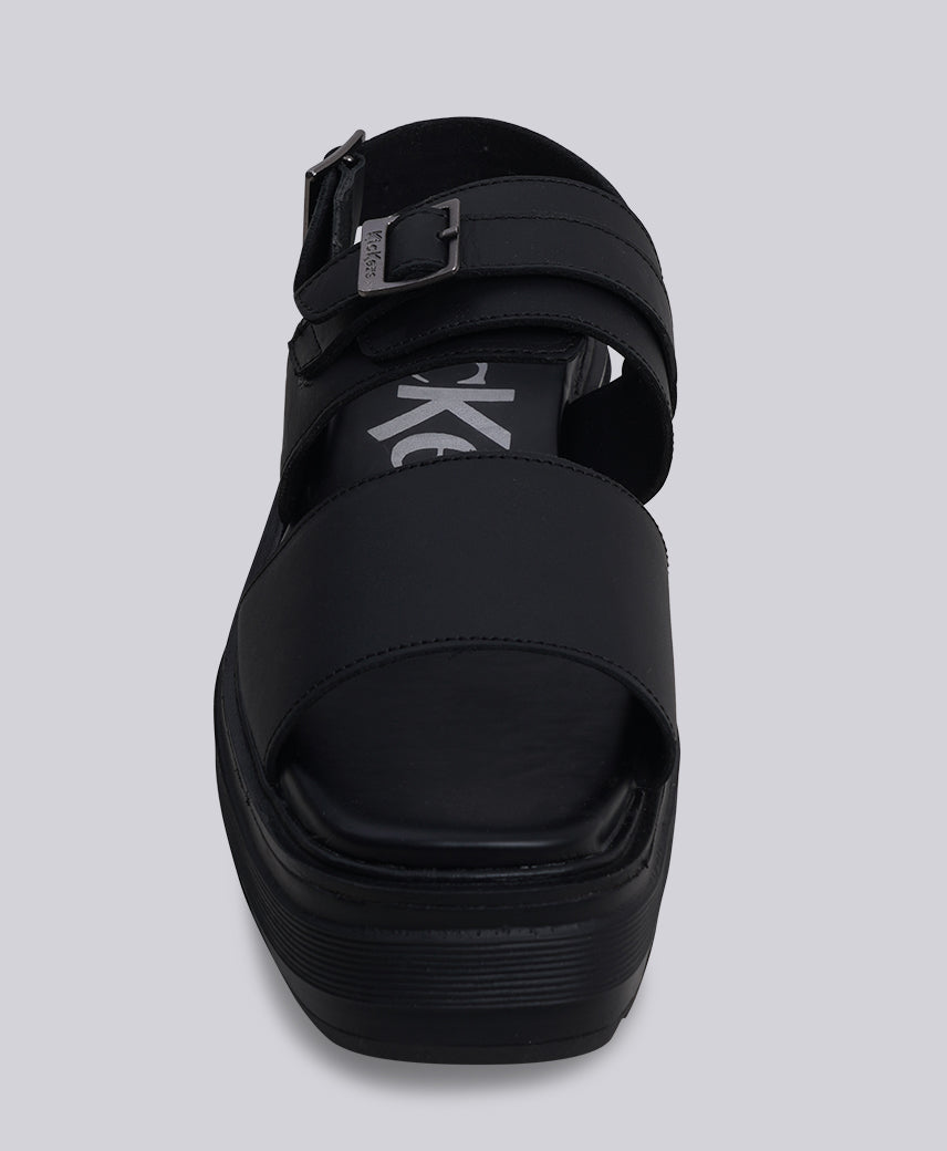 KICK HELINE Black Women Sandal