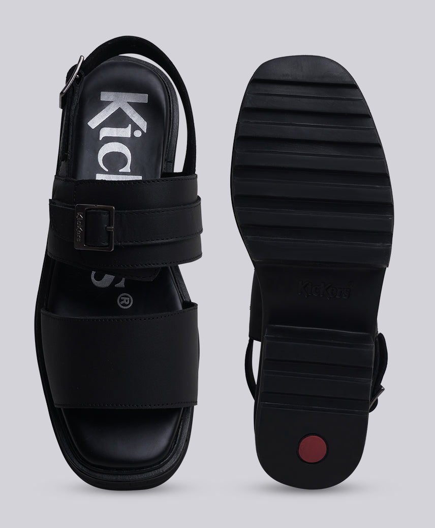 KICK HELINE Black Women Sandal