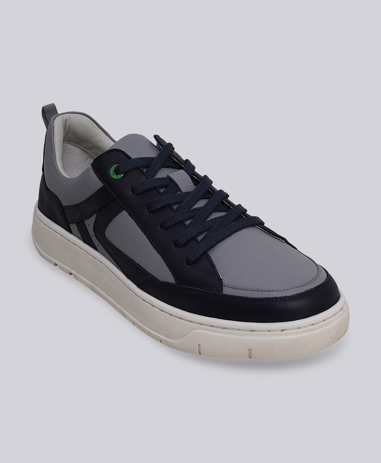 KICK ALLCORE GREY-NAVY MEN SNEAKERS – Kickers