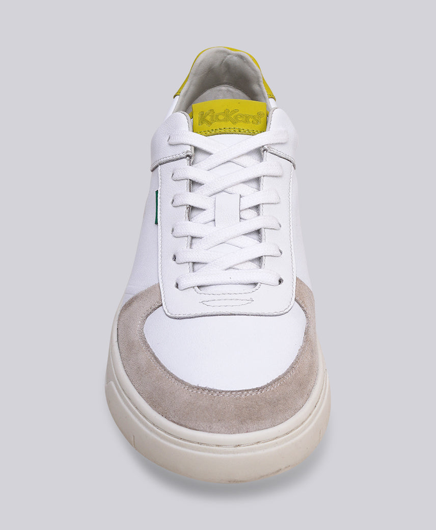 KICK ALLOW WHITE-NEON GREEN MEN SNEAKERS