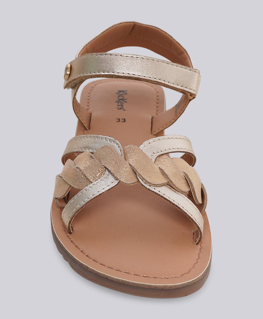 KICK BETTY GOLD Kids Girl Sandal