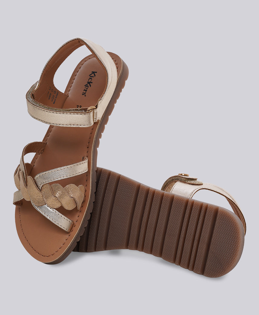 KICK BETTY GOLD Kids Girl Sandal