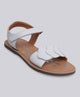 KICK DYASTAR WHITE Kids Girl Sandal