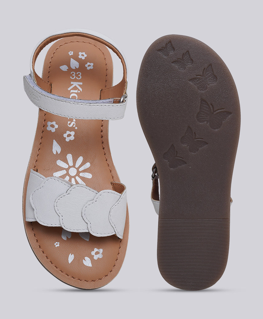 KICK DYASTAR WHITE Kids Girl Sandal