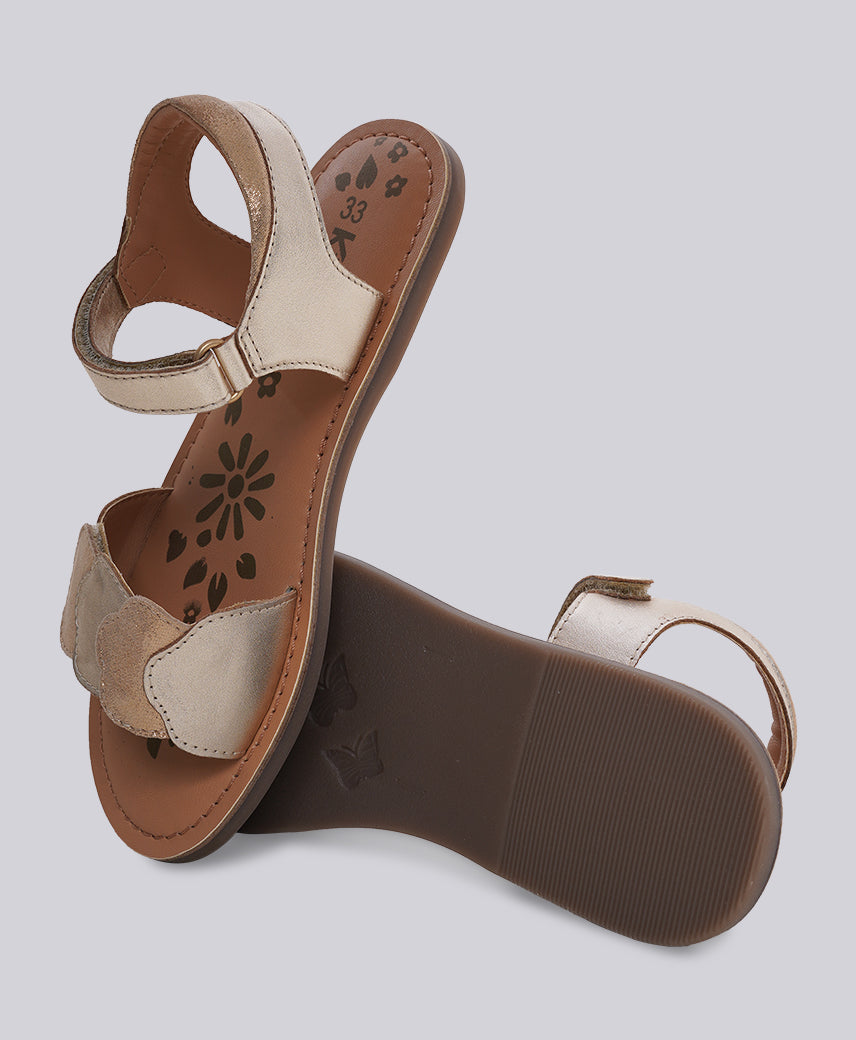 KICK DYASTAR LIGHT GOLD Kids Girl Sandal