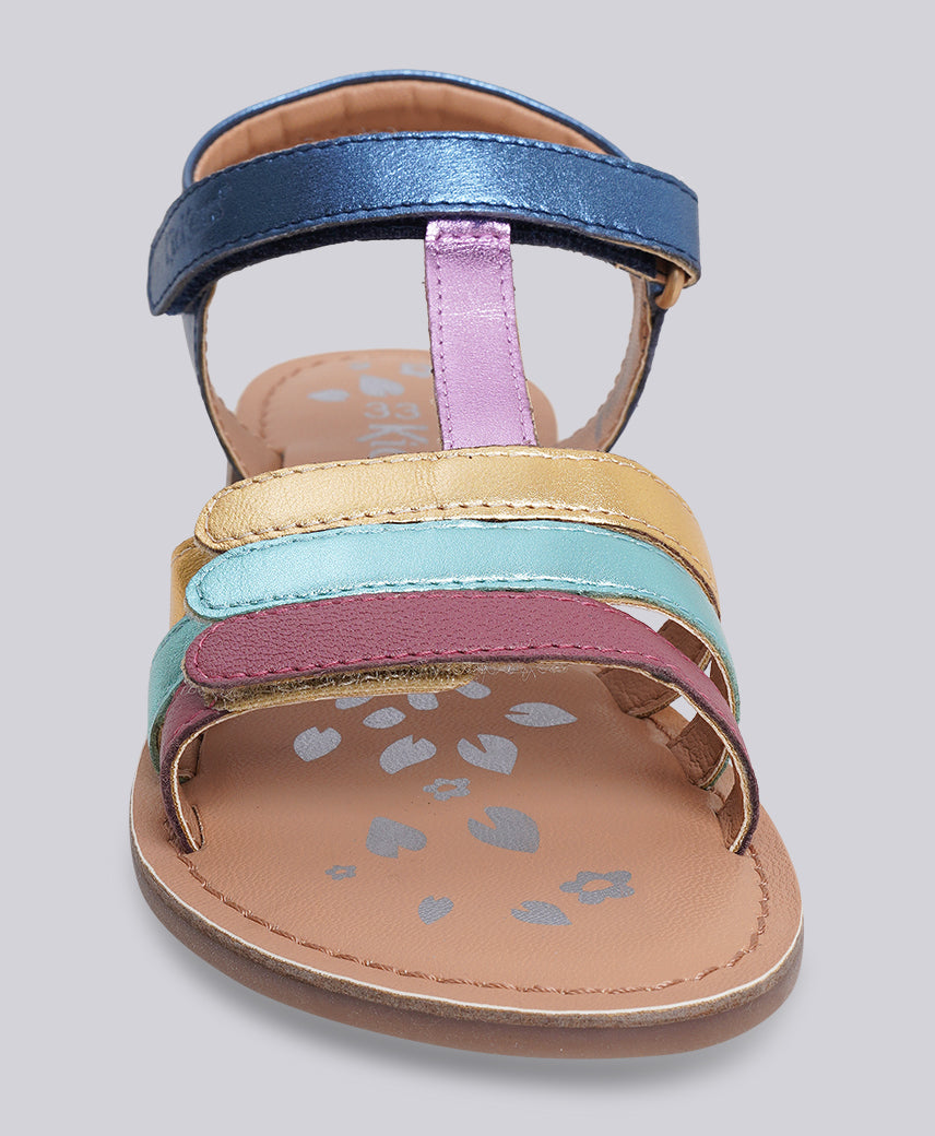 KICK DIAMANTO BLUE METALIC MULTI Kids Girl Sandal
