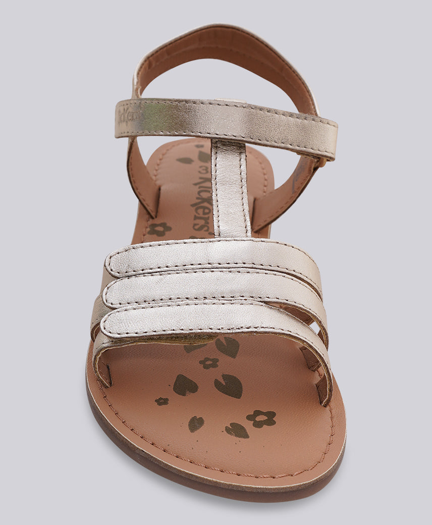 KICK DIAMANTO GOLD Kids Girl Sandal