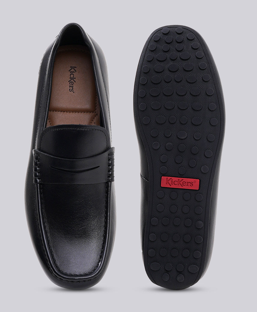 Kickers KICK BRAVO PL BLACK Men Moccasins