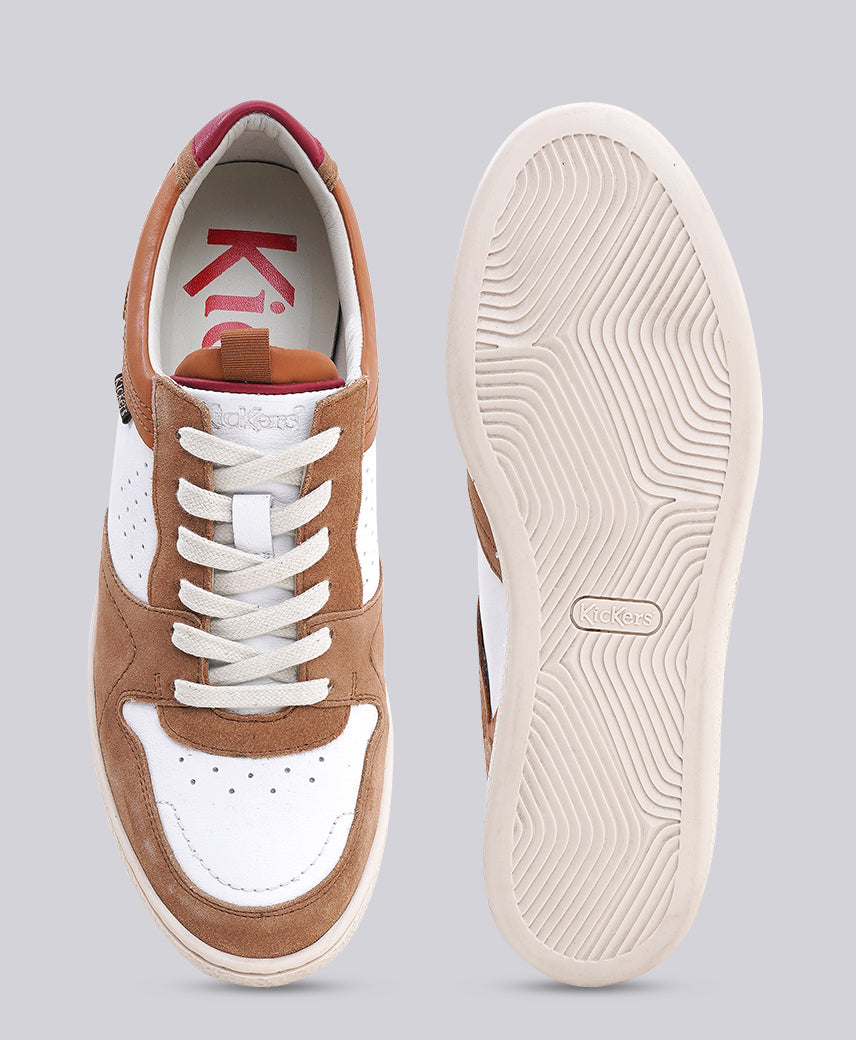 Kickers KICK SACKERS Brown Men Sneakers