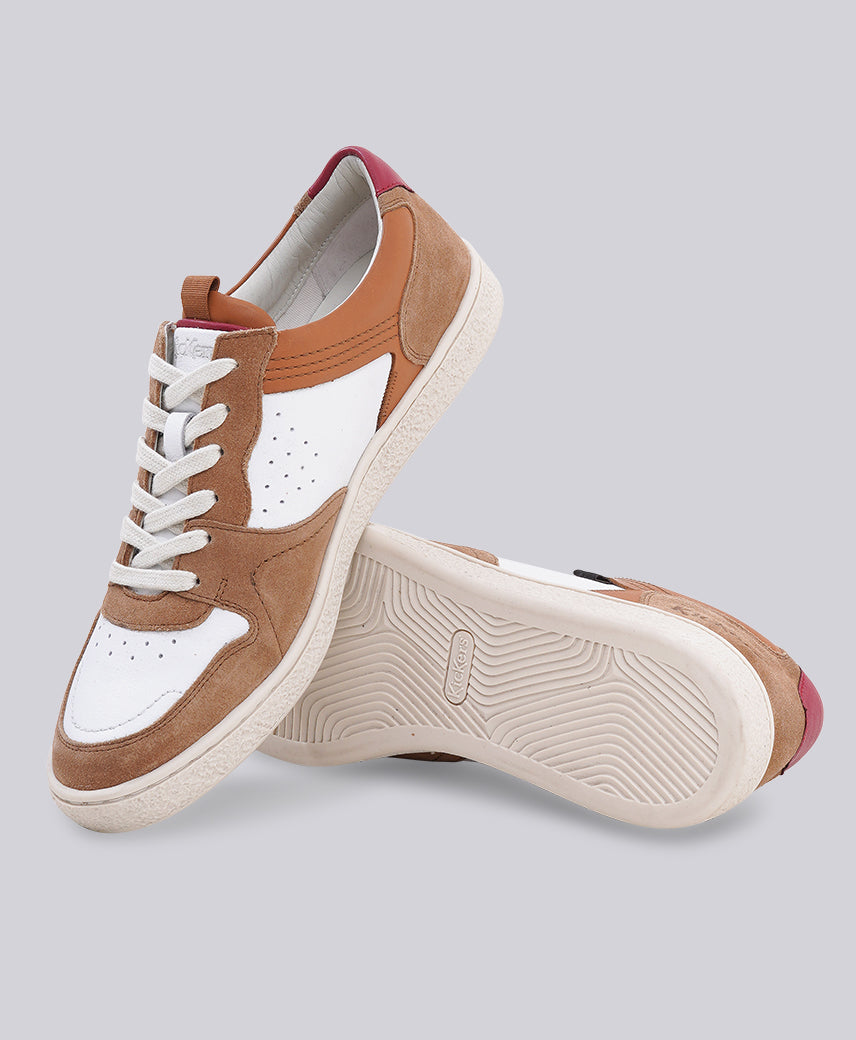Kickers KICK SACKERS Brown Men Sneakers