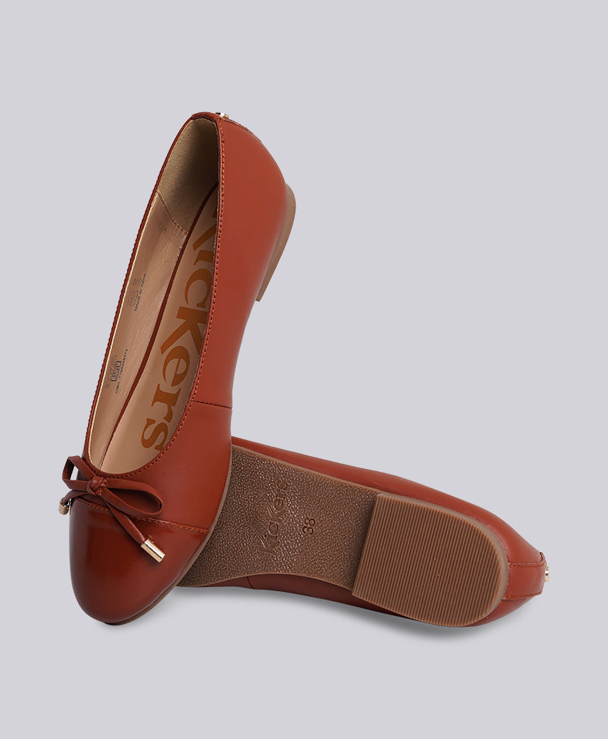 Kickers KICK MACKEREL BROWN Women Ballerina