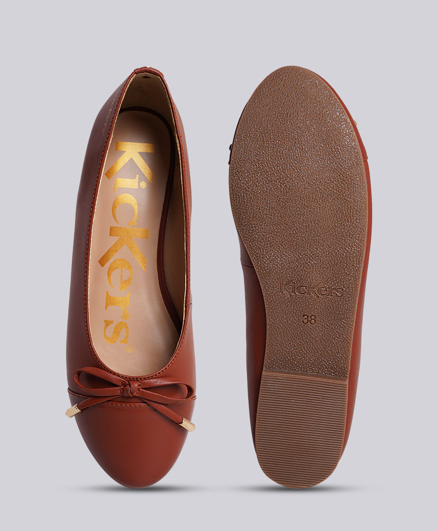 Kickers KICK MACKEREL BROWN Women Ballerina