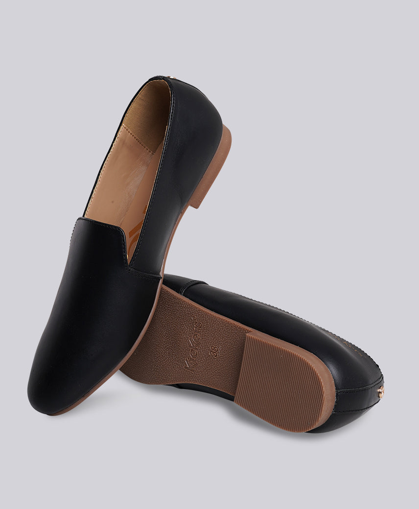 KICK BREAM BLACK WOMEN BALLERINA