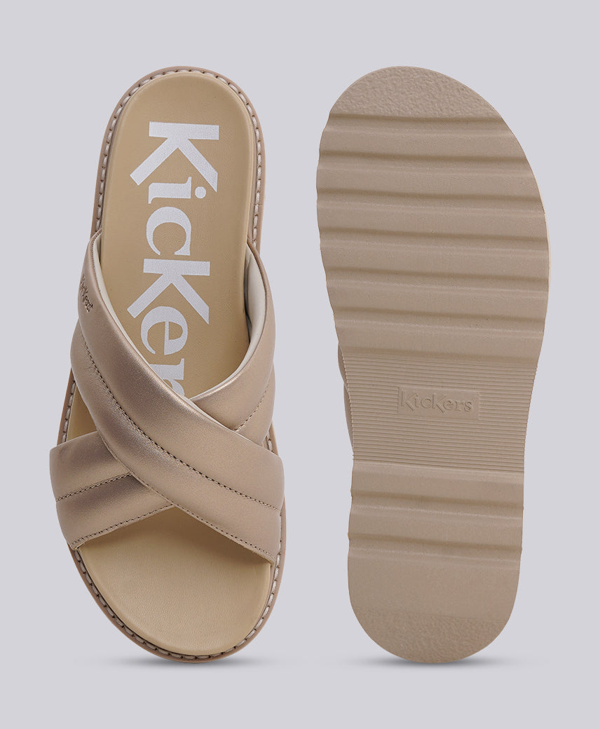 Kickers KICK NEALINE Gold Women Sandal