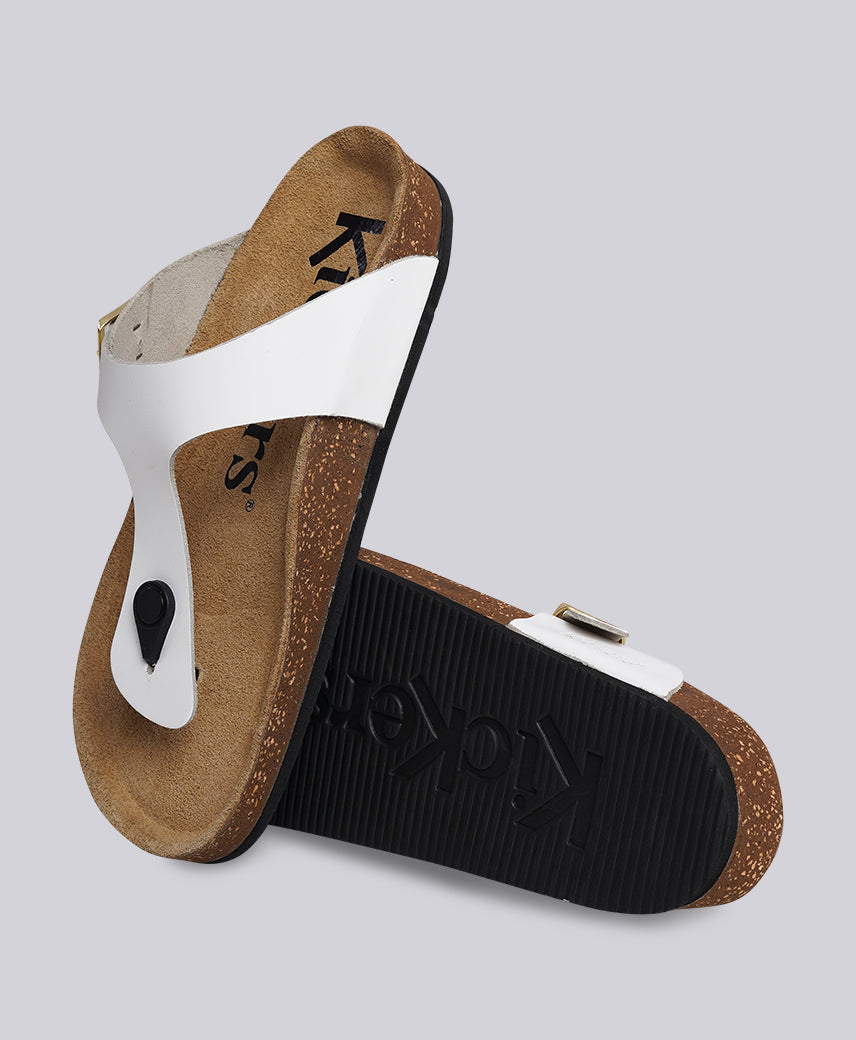 KICK- LYNX WHITE Women Sandal