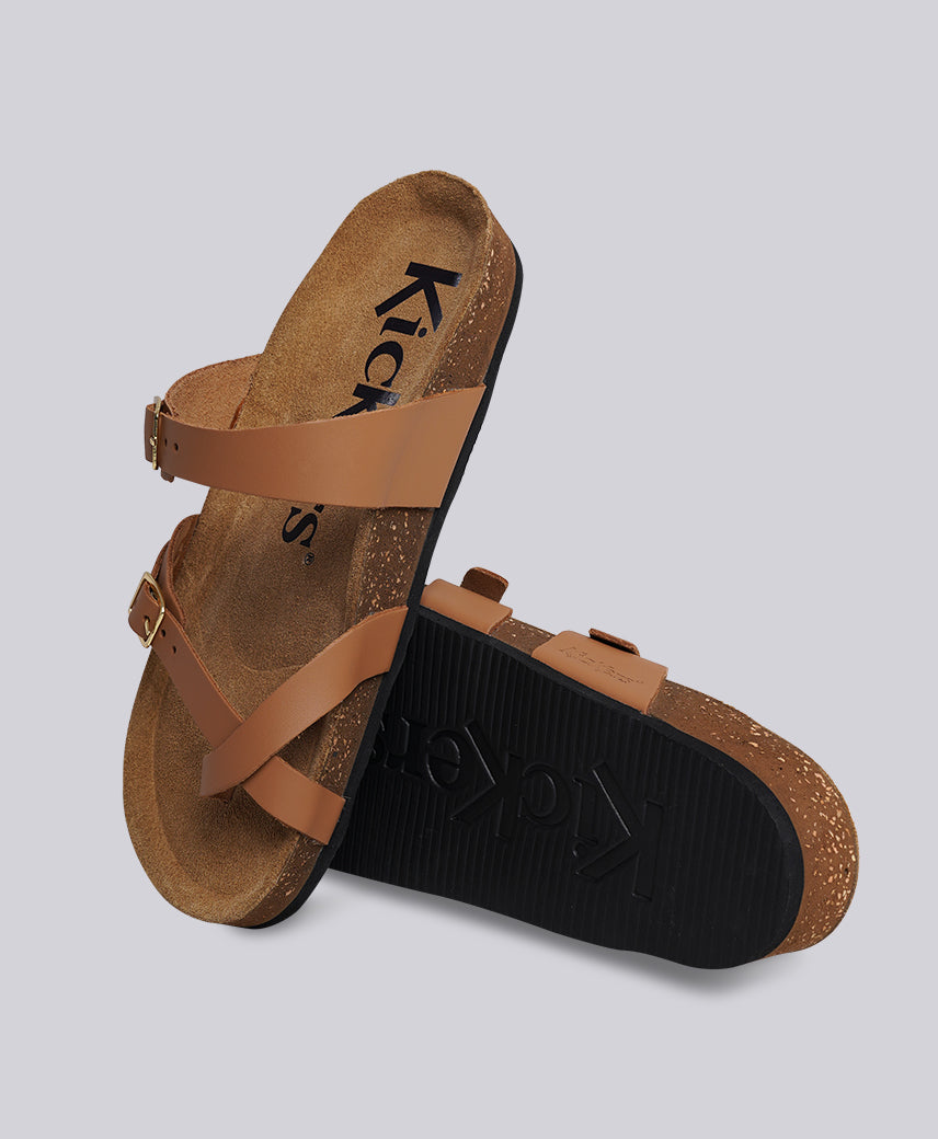 KICK- DIYA TAN Women Sandal