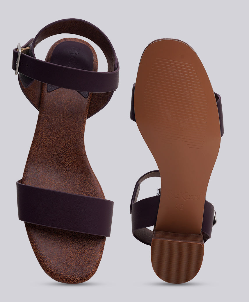 Kickers KICK VOLOU Burgandy Women Sandal