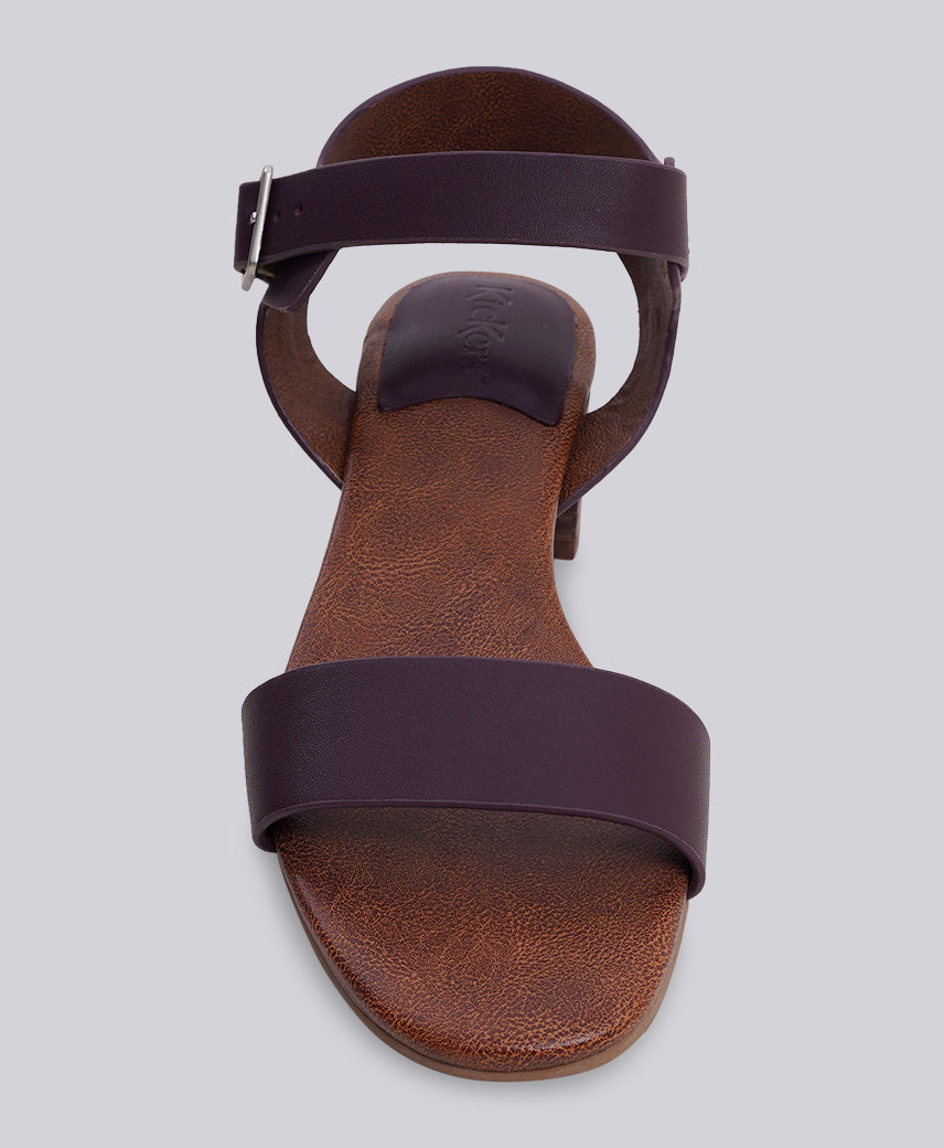 Kickers KICK VOLOU Burgandy Women Sandal