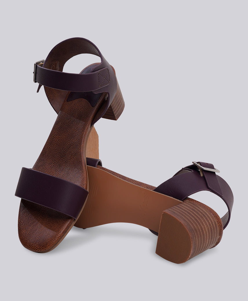 Kickers KICK VOLOU Burgandy Women Sandal