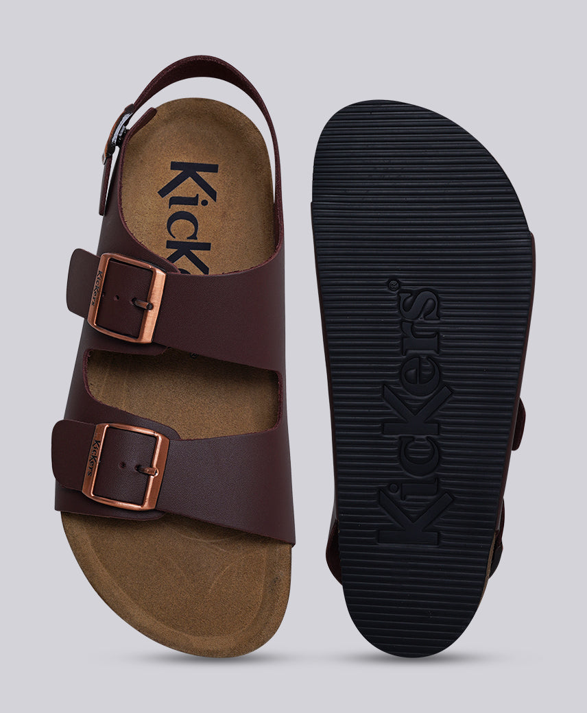 KICK KANG BROWN Men Sandal