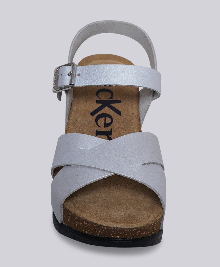 KICK-HEZE SILVER Women Sandal