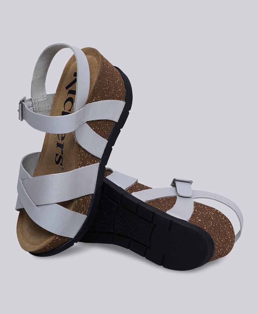 KICK-HEZE SILVER Women Sandal