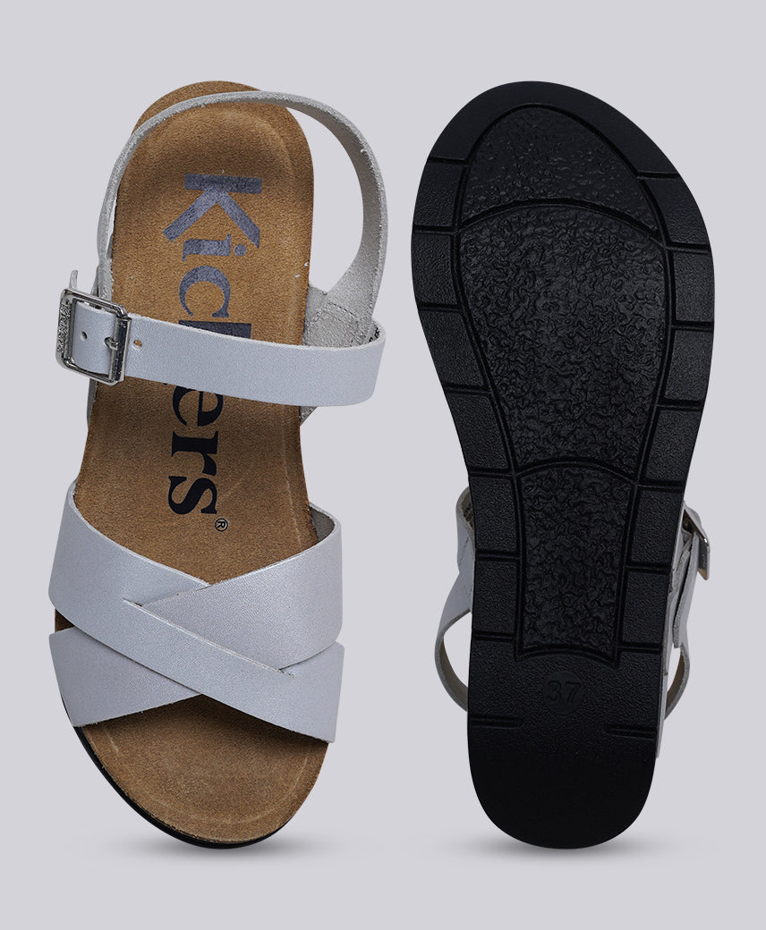 KICK-HEZE SILVER Women Sandal