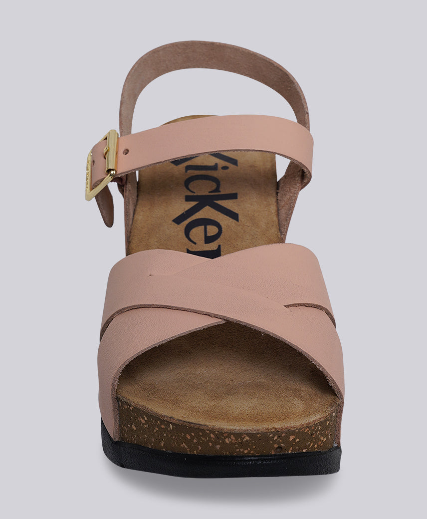 KICK-HEZE BEIGE Women Sandal