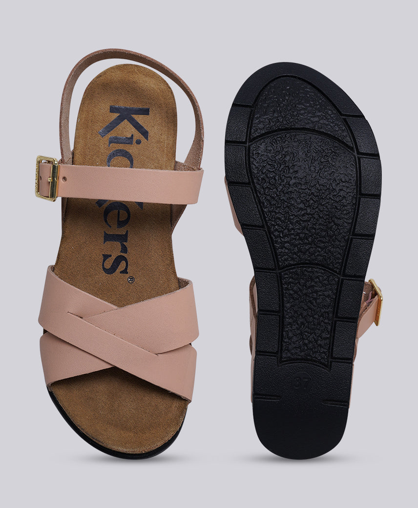 KICK-HEZE BEIGE Women Sandal