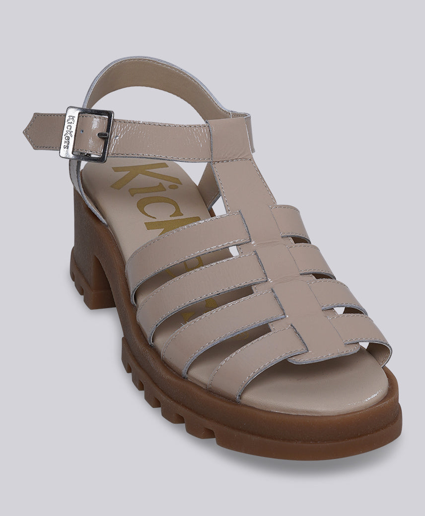 KICK Herika NUDE PATENT Women Sandal