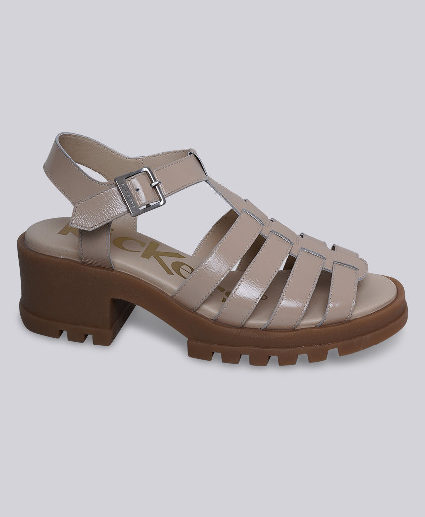 KICK Herika NUDE PATENT Women Sandal