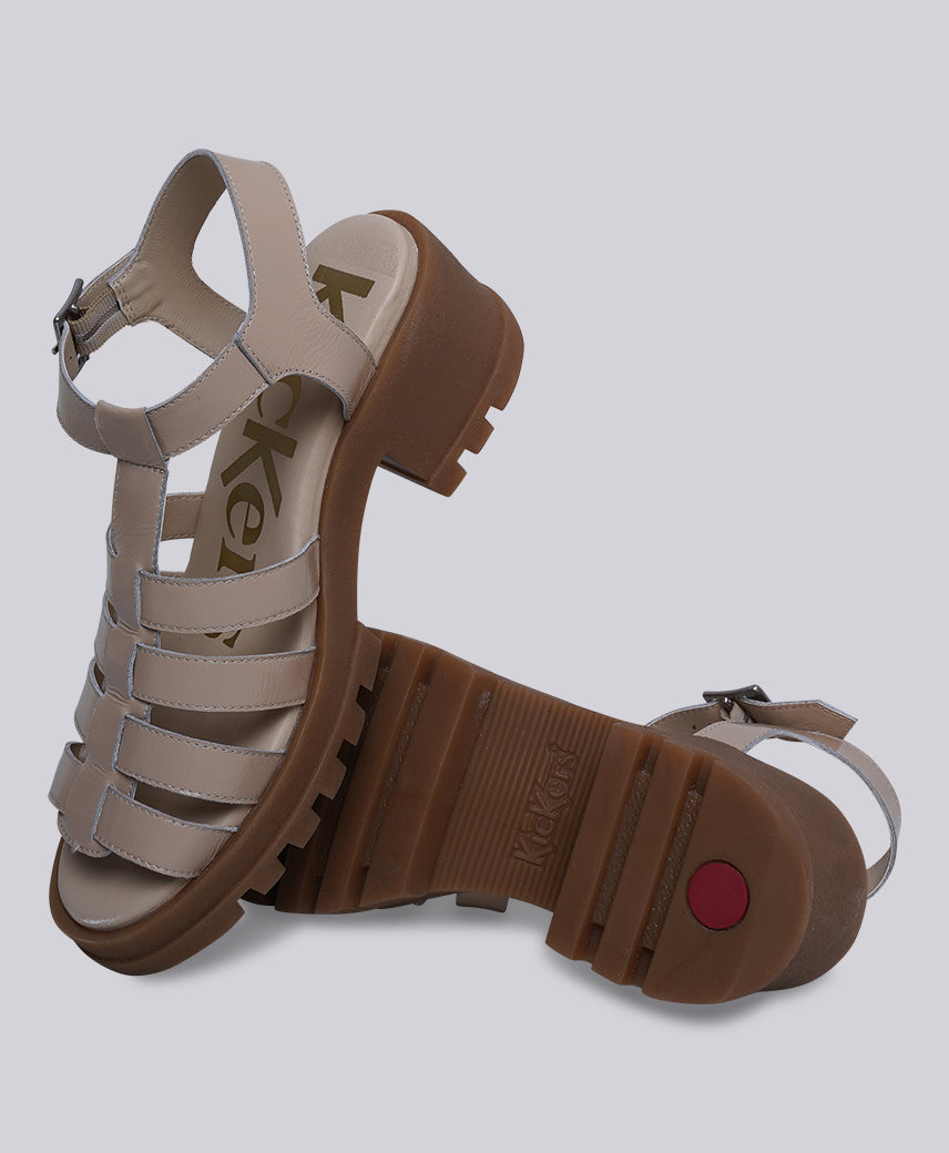 KICK Herika NUDE PATENT Women Sandal