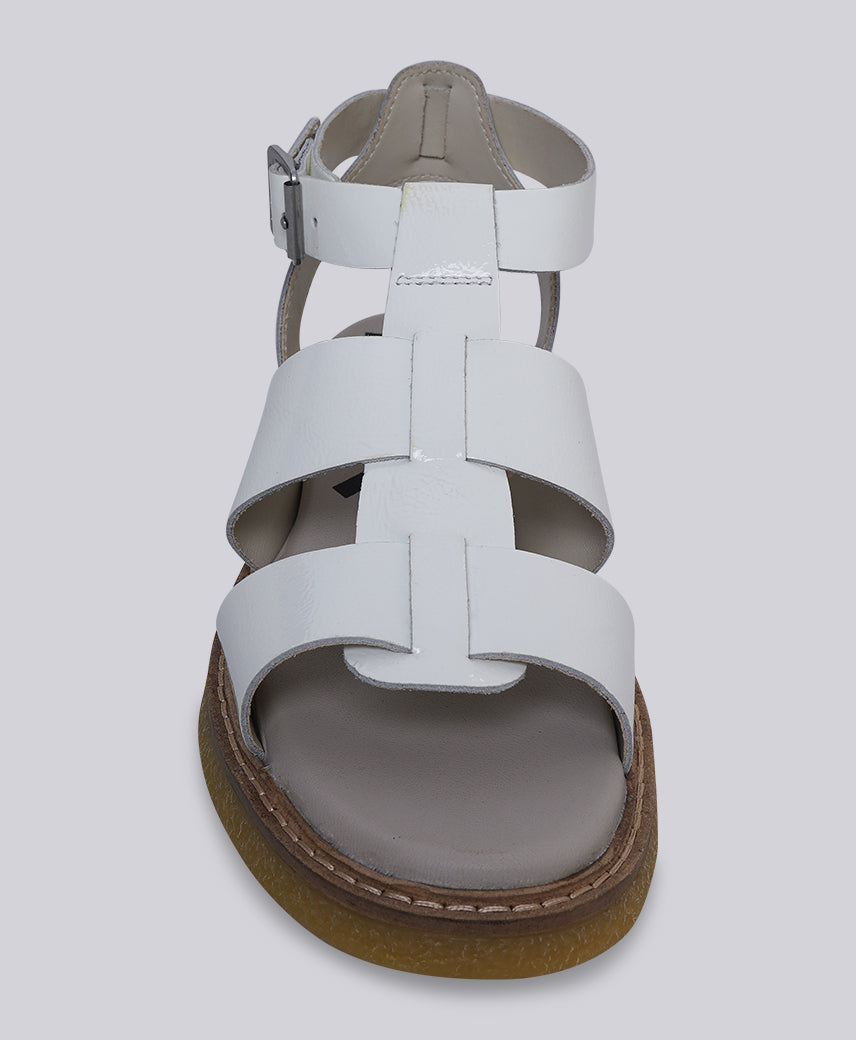 KICK LILA WHITE PATENT Women Sandal