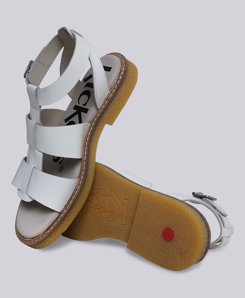 KICK LILA WHITE PATENT Women Sandal