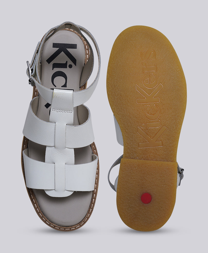 KICK LILA WHITE PATENT Women Sandal