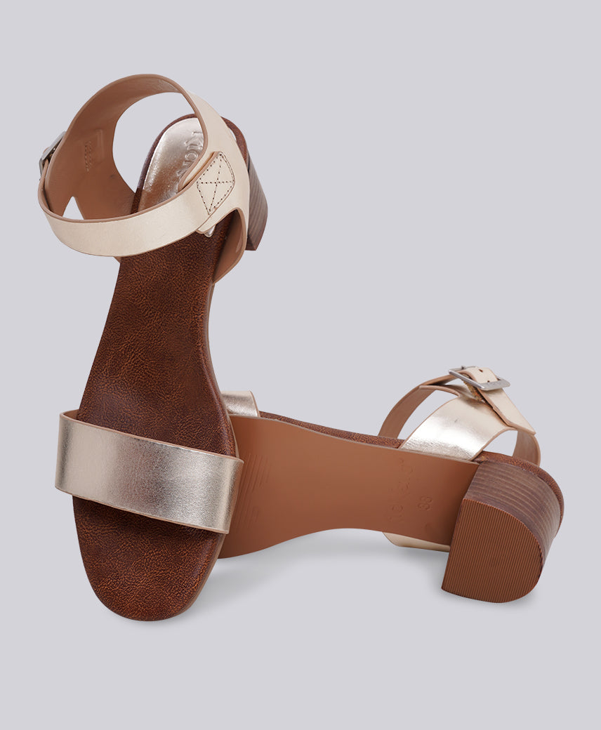 Kickers KICK VOLOU Gold Women Sandal